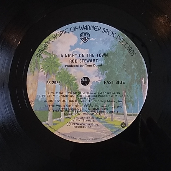 Rod Stewart - A Night On The Town LP - Picture 5 of 6